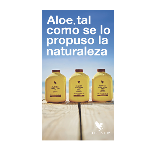 Folleto Aloe Vera Gel